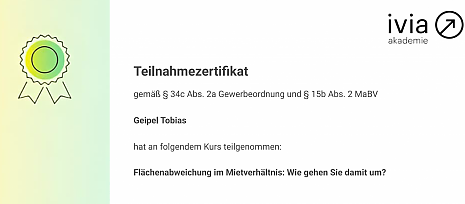 Foto <span style="color: rgb(13, 13, 13); font-family: ui-sans-serif, -apple-system, system-ui, "Segoe UI", Helvetica, "Apple Color Emoji", Arial, sans-serif, "Segoe UI Emoji", "Segoe UI Symbol"; font-style: normal; font-variant-ligatures: normal; font-variant-caps: normal; font-weight: 400;">Die Veranstaltung bot einen präzisen Überblick darüber, wie rechtliche Abweichungen zwischen vereinbarter und tatsächlicher Mietfläche entstehen, wie sie bewertet werden und welche Konsequenzen sich daraus ergeben.</span>